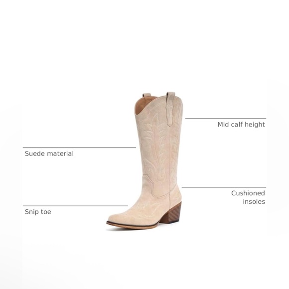 🆕Western-Style Women's Boots - Picture 2 of 2